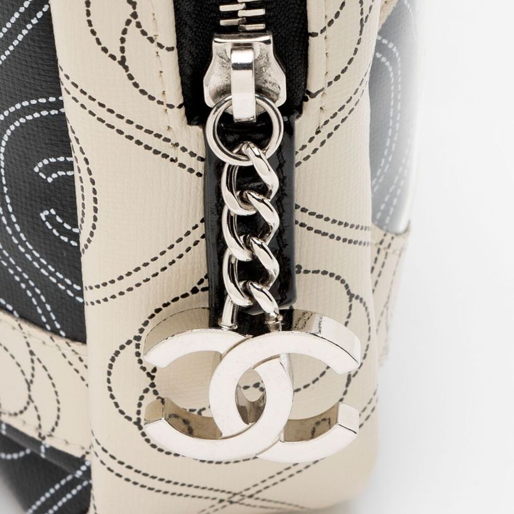 Chanel Coated Canvas Camellia Camera Bag - Picture 9 of 15